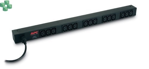 AP9568 Podstawowa listwa zasilająca PDU do montażu w szafie, zero U, 10 A, 230 V, (15)C13