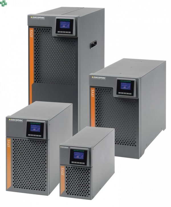 ITY3-TW060LB Zasilacz UPS ITYS 3 6kVA/6kW, VFI  On-Line, Tower, do baterii zewnętrznych, LCD, 1f/1f