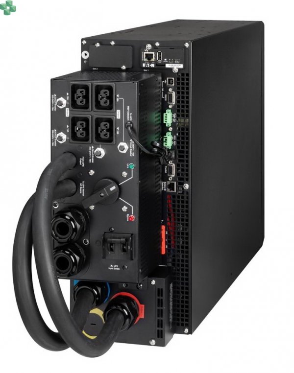 9PX11KIRTNBPG2 Eaton 9PX 11000VA/11000W, RT4U, karta Gbit, szyny rack, bypass serw. w zestawie