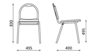 Krzesło Arioso-Różne Rodzaje 