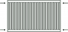 GRZEJNIK DIAMOND TYP C22 600X600 PŁYTOWY STALOWY PODŁĄCZENIE BOCZNE