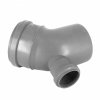 KOLANO KANALIZACYJNE 110 mm 45° PCV Redukcyjne Odejście TYLNE 50 mm Kolanko