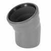 KOLANO KOLANKO KANALIZACYJNE SZARE 110mm 15° PCV PP