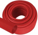 RURA KARBOWANA OSŁONOWA CZERWONA PESZEL 22/18 50m CZERWONY DIAMOND