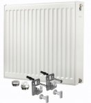 GRZEJNIK C22 550x400 PANELOWY STALOWY DWUPŁYTOWY BOCZNY DIAMOND 55x40cm