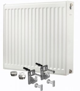 GRZEJNIK C22 500x500 PANELOWY STALOWY DWUPŁYTOWY BOCZNY DIAMOND BOCZNE