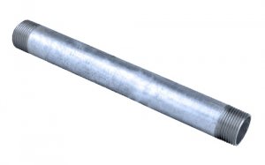 KRÓCIEC DWUSTRONNIE GWINTOWANY 1/2 30cm RURA STALOWA GWINTOWANA OCYNK 300mm