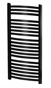 GRZEJNIK ŁAZIENKOWY DRABINKA 1200X470 CZARNY 609W DIAMOND GR3-20/40.CZ