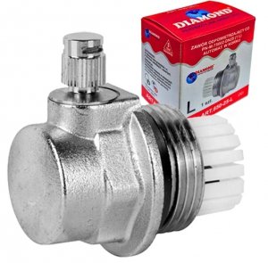 ODPOWIETRZNIK AUTOMATYCZNY LEWY ZAWÓR ODPOWIETRZAJĄCY Ø 1 DO GRZEJNIKA ART.850-25-L