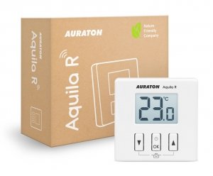 AURATON AQUILA R DOBOWY , BEZPRZEWODOWY REGULATOR TEMPERATURY (nadajnik)