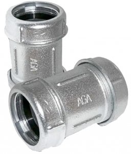 ZŁĄCZKA MUFA ZACISKOWA SKRĘCANA NAPRAWCZA 3/4 DN20 OCYNK Typu Gebo QO