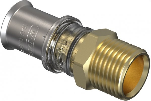 ZŁĄCZKA PROSTA WAVIN M5 GZ 16x1/2'' GZ PEX Zaciskana Zaprasowywana