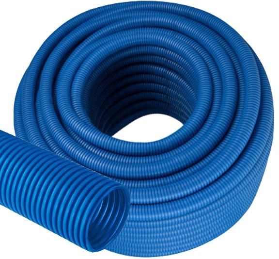 RURA KARBOWANA OSŁONOWA NIEBIESKA PESZEL 25/21 50m NIEBIESKI DIAMOND