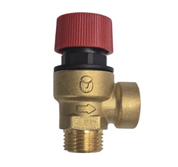 ZAWÓR BEZPIECZEŃSTWA 1/2&quot; 6 BAR DO C.O. , C.W.U. GW-GZ WZ ART.711-15-6-WZ