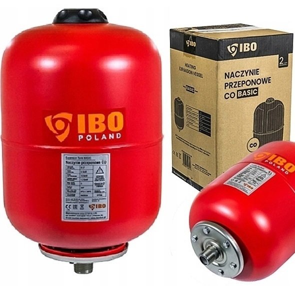 NACZYNIE PRZEPONOWE WZBIORCZE ZBIORNIK DO INSTALACJI C.O 18L / 19L BASIC
