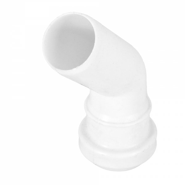 KOLANO KOLANKO KANALIZACYJNE 40 MM 45° STOPNI PP PCV BIAŁE KANALIZACJA