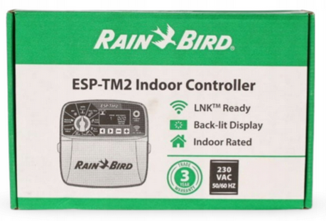Sterownik ESP-TM2 TM2 RAIN BIRD WEWNĘTRZNY 6 sekcji Z Możliwością Wi-fi