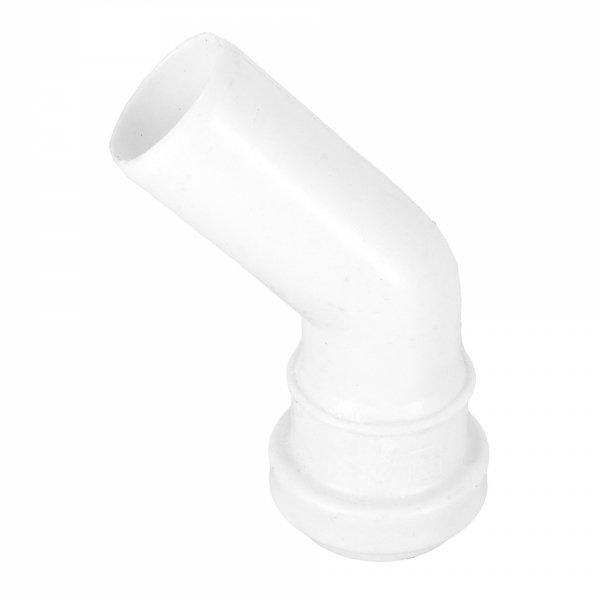 KOLANO KOLANKO KANALIZACYJNE 40 MM 45° STOPNI PP PCV BIAŁE KANALIZACJA