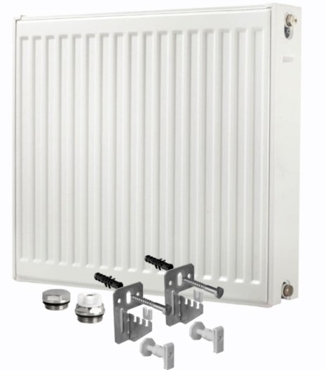 GRZEJNIK C22 550x400 PANELOWY STALOWY DWUPŁYTOWY BOCZNY DIAMOND 55x40cm