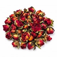 Pączki róży złotej rozłożonej suszone jadalne do dekoracji tortu 100g 