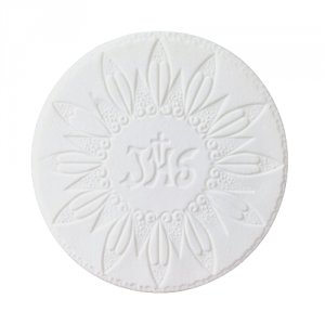 Dekoracja z masy Cukrowej na Tort HOSTIA IHS - wzór 1 listki