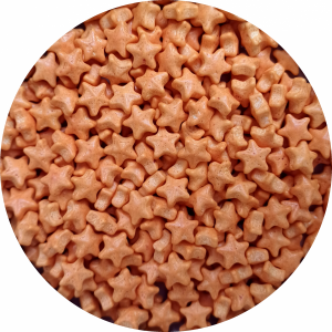 Posypka Cukrowa GWIAZDKI Złoto Zółte  Confetti na Tort Deser 1kg