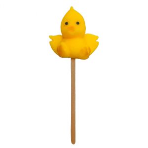 Figurka cukrowa na tort KURCZAK na piku Wielkanoc 1szt