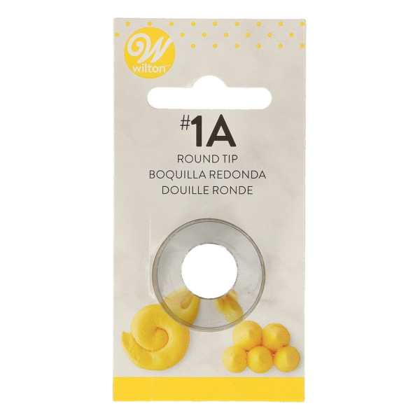 Duża tylka cukiernicza 1A okrągła 13mm - Wilton