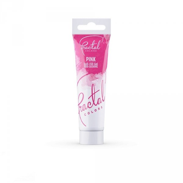 Barwnik spożywczy w żelu PINK różowy FRACTAL 30g