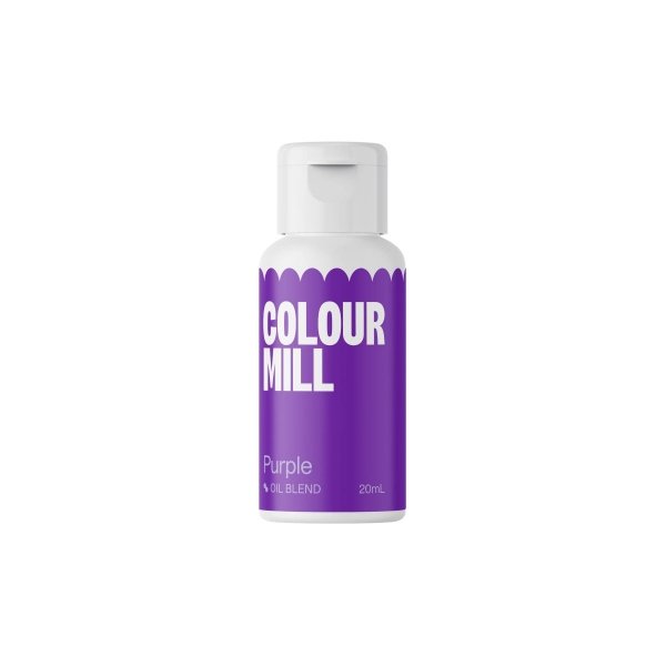 Barwnik olejowy do mas tłustych Colour Mill 20ml PURPLE fioletowy