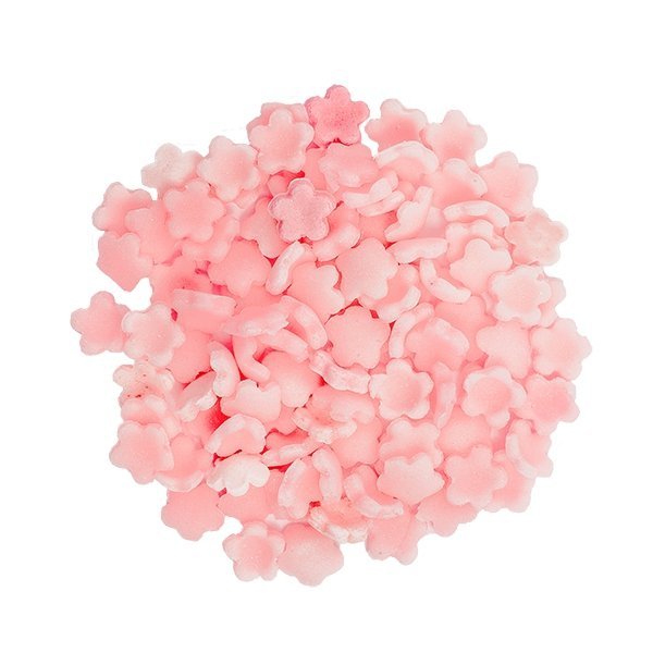 HOKUS - Łączka różowa - Kwiaty cukrowe 50 szt.