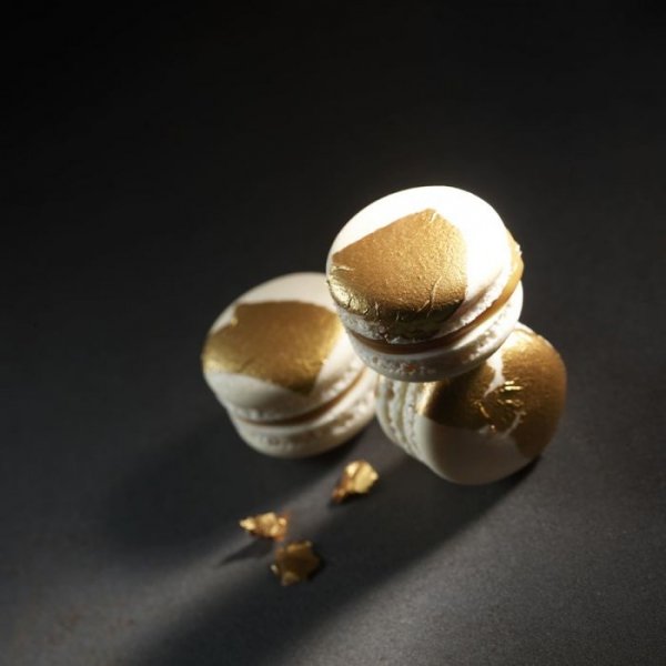 PŁATEK ZŁOTA JADALNEGO dekoracja na tort urodziny GOLD 8x8cm