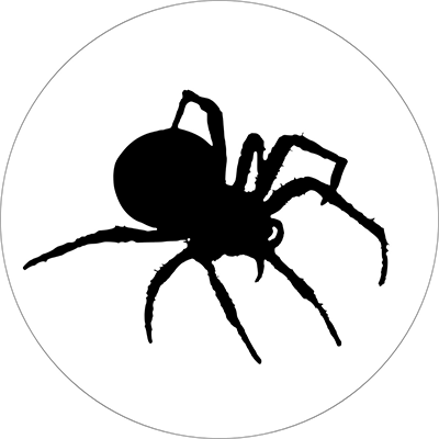 Opłatek na tort Halloween Pająk 20cm 1 szt.