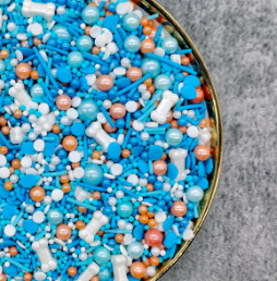 Posypka cukrowa PUPPER DAZZLE 100g – dekoracja do ciast i tortów