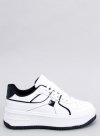 Sneakersy na koturnie HOLMES WHITE/BLACK