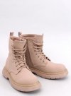 Botki sznurowane PEDDY KHAKI