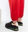 Czarne sneakersy na platformie GOE NN2N4030