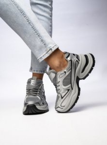 Damskie Sneakersy ASTORIA SILVER/GREY