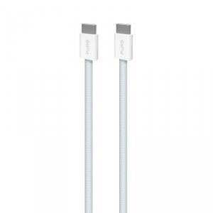 Kabel przewód USB-C 60W 480mbps 1.5m - niebieski