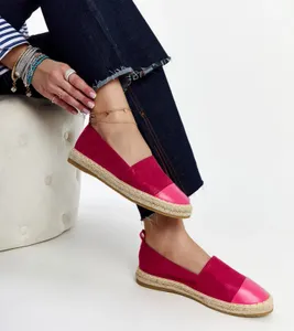 Różowe espadryle Carugo