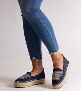 Granatowe espadryle Big Star JJ274889