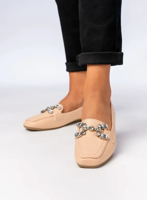 DAMSKIE MOKASYNY ELEA BEIGE