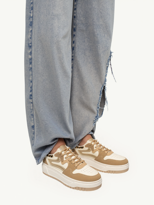 Damskie Sneakersy AVANA – Beige