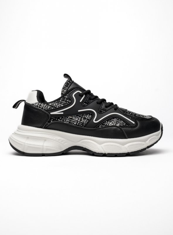 Damskie Sneakersy STELLAR – Black