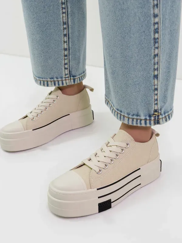 Damskie Trampki NINA BEIGE