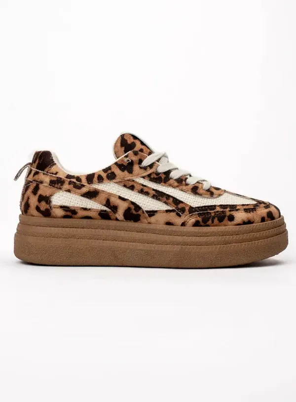 Damskie Sneakersy MILA LEOPARD