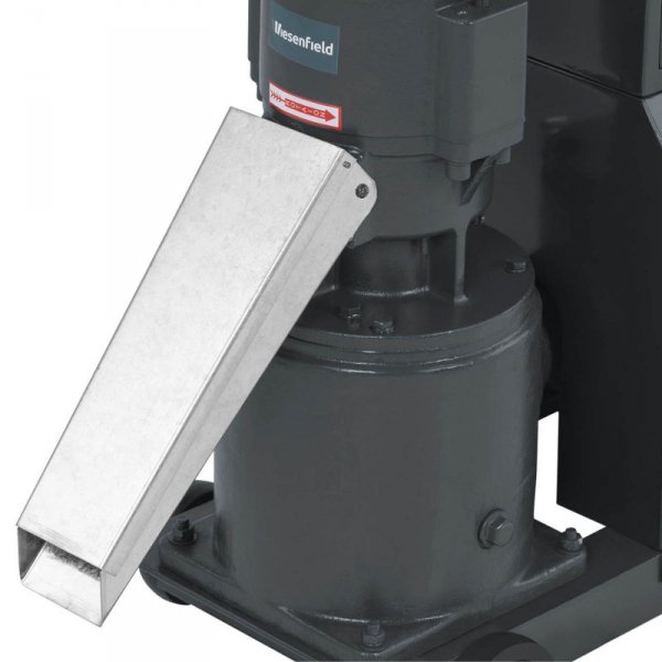 Peleciarka granulator maszyna do pelletu trocin paszy mobilna 3 kW 400 V 100 kg/h śr. 120 mm
