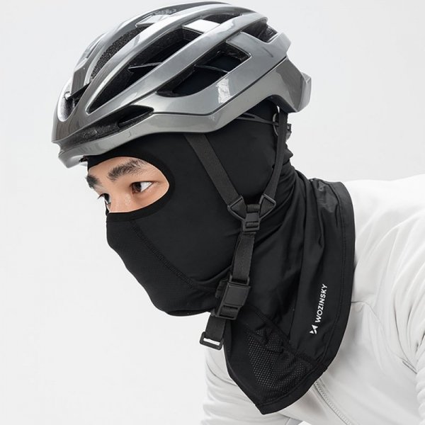 Kominiarka balaklava na twarz motocykl rower - czarna