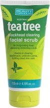 Beauty Formulas Tea Tree Peeling oczyszczający do twarzy  150ml