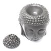 Buddha Head - Oil Burner, Black